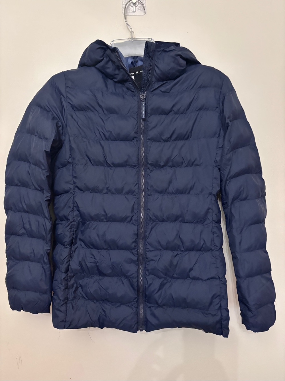Uniqlo Navy Hooded Puffer Jacket for Kids